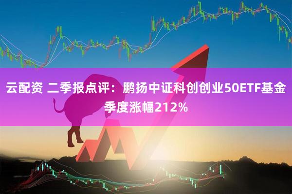 云配资 二季报点评:鹏扬中证科创创业50ETF基金季度涨幅212%